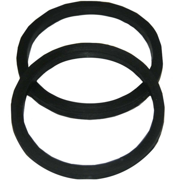 Lasco 1-1/2 In. Black Rubber Slip Joint Washer (2-Pack) 02-2255