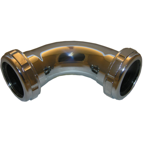 Lasco 1-1/4 In. Chrome-Plated Elbow 03-3851