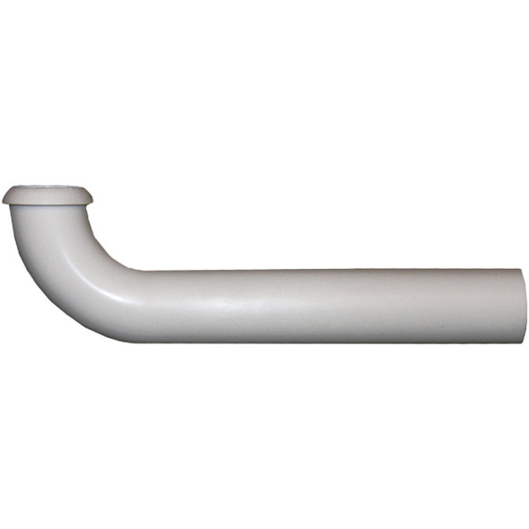 Lasco 1-1/2 In. OD x 7 In. White Plastic Wall Tube 03-4219