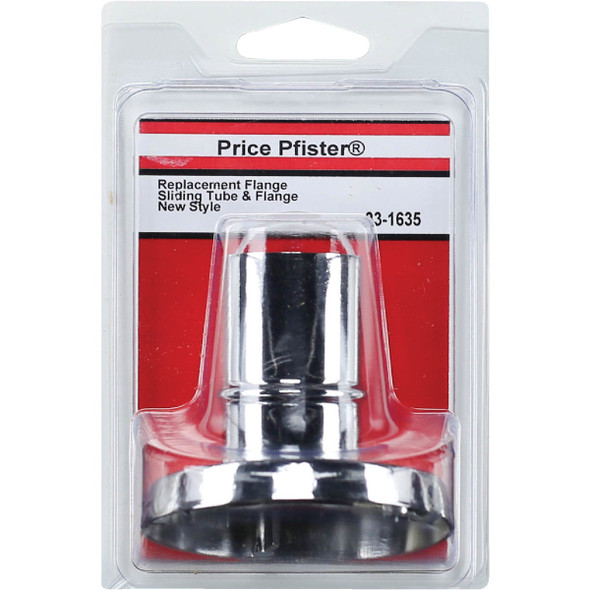 Lasco 1-1/4 In. Chrome Flange