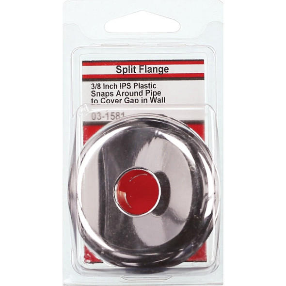 Lasco Chrome-Plated 3-8 In. IP or 1-2 In. Copper 5-8 In. ID Split Plate 03-1581 402081
