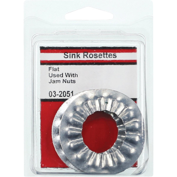 Lasco Flat Metal Rosette Washer 03-2051 403659