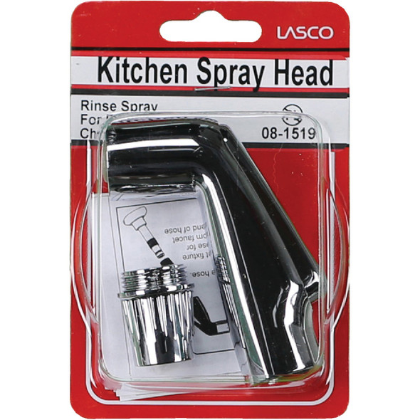 Lasco Universal Fit Chrome Sprayer Head Lasco Universal Fit Chrome Sprayer Head