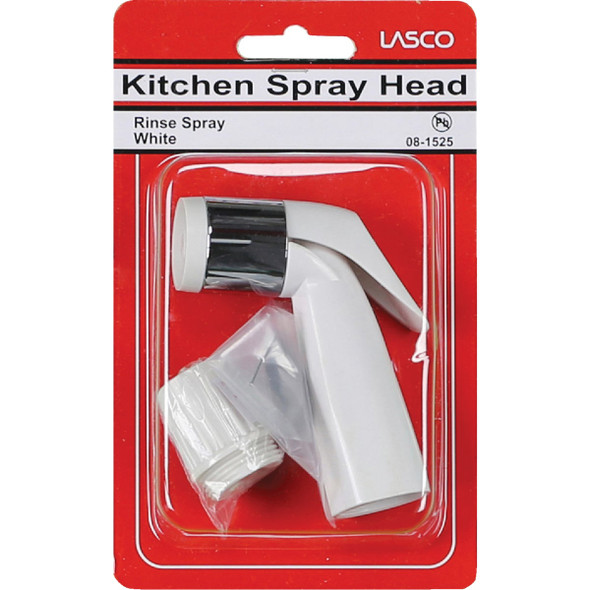 Lasco Universal Fit White Sprayer Head Lasco Universal Fit White Sprayer Head