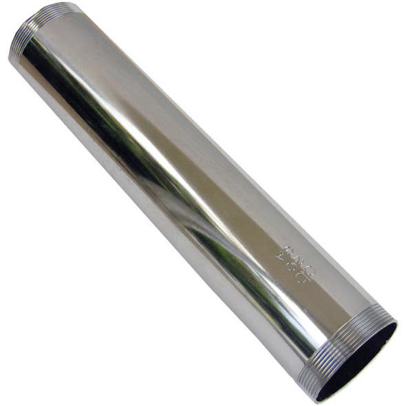 Lasco 1-1/4 In. x 12 In. Chrome Plated Threaded Tube 03-3107