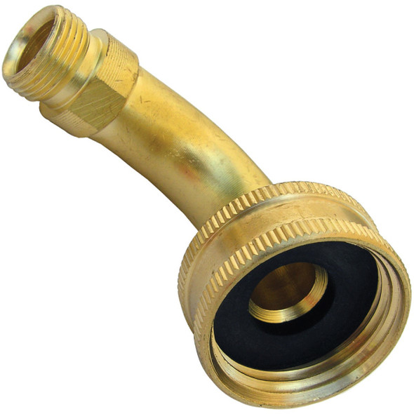 Lasco 3/4 In. FHT x 1/4 In. C 90 Deg. Compression Brass Elbow (1/4 Bend) 17-8387
