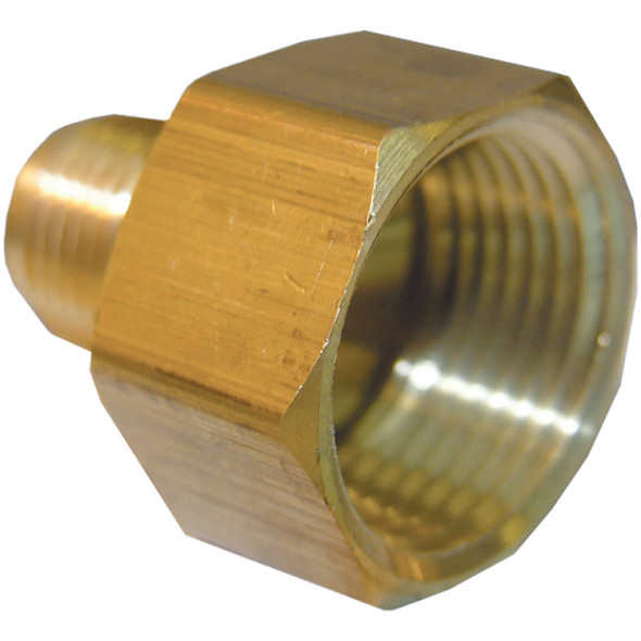 Lasco 3/8 In. M x 3/4 In. FPT Brass Flare Adapter 17-4635