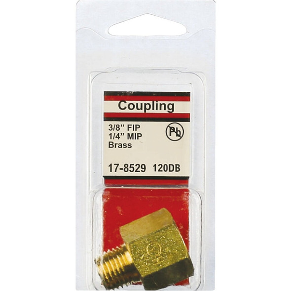 Lasco 3-8 In. FPT x 1-4 In. MPT Brass Adapter 17-8529 402619