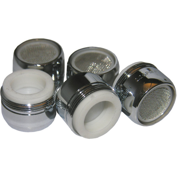 Lasco 2.2 GPM Dual Thread Aerator, Chrome-Plated (5-Pack) 09-1017 Lasco 2.2 GPM Dual Thread Aerator, Chrome-Plated (5-Pack) 09-1017