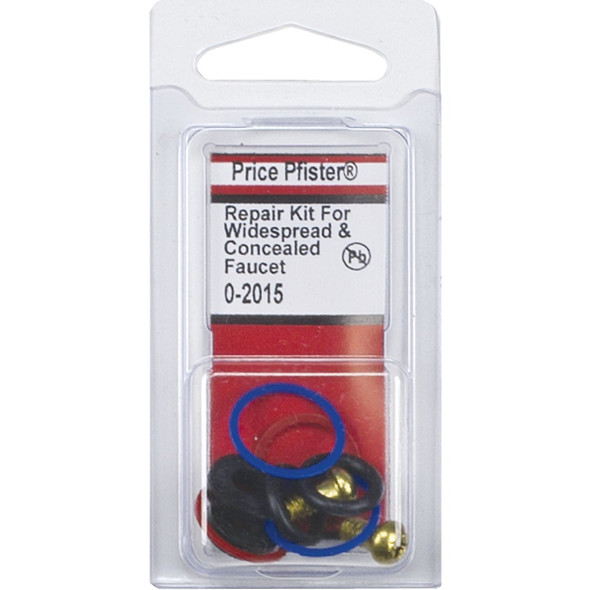 Lasco 10pc PP Stem Repair Kit Rubber, Nylon & Brass Faucet Repair Kit 0-2015 402323