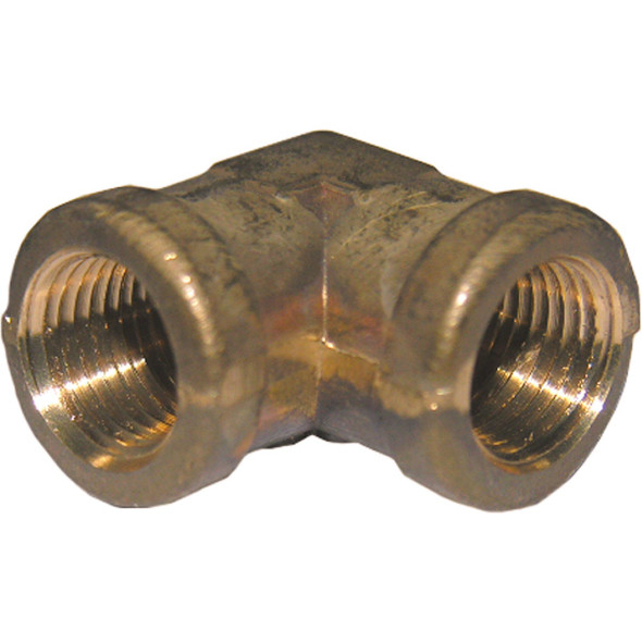 Lasco 1/8 In. FPT X 1/8 In. FPT 90 Deg. Brass Elbow (1/4 Bend) 17-9003