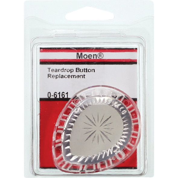 Lasco Moen Teardrop Clear Handle Button