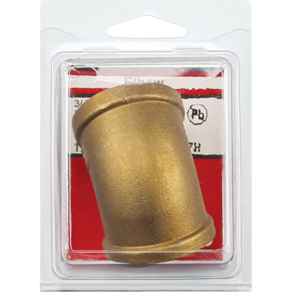 Lasco 3-4 In. FPT x 3-4 In. FPT 45 deg Brass Elbow 17-9051 402764