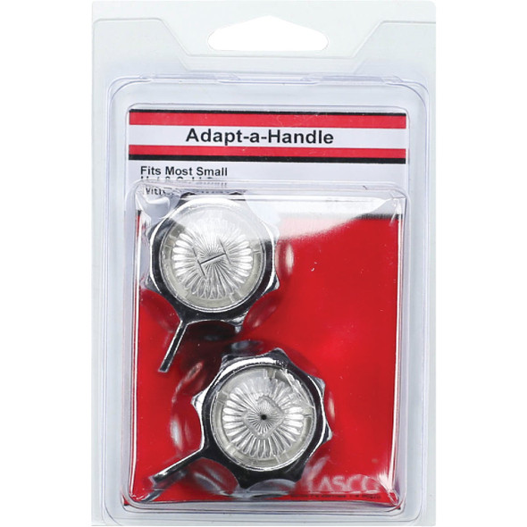 Lasco Small Universal Chrome Canopy Faucet Handle Lasco Small Universal Chrome Canopy Faucet Handle