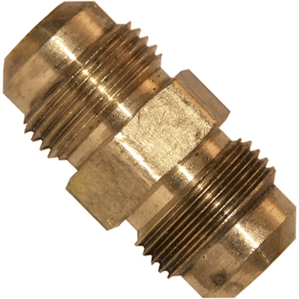 Lasco 1/4 In. Brass Flare Union 17-4211