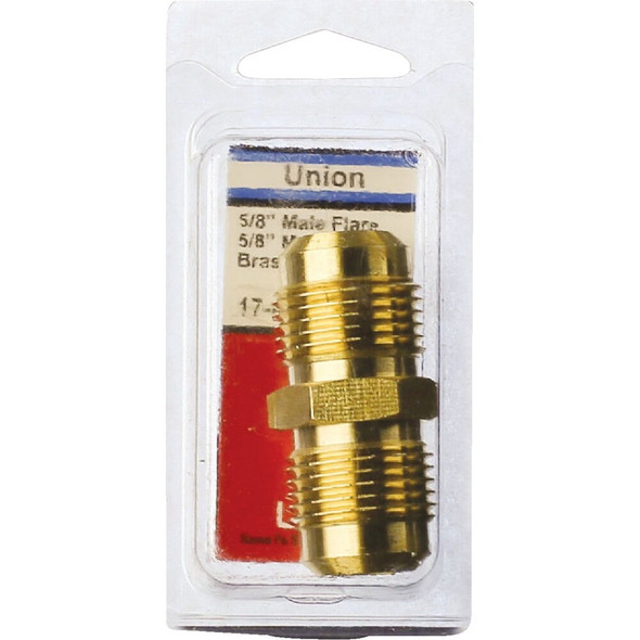 Lasco 5-8 In. Brass Flare Union 17-4257 403066