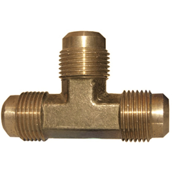 Lasco 3/8 In. M Flare Brass Tee 17-4431