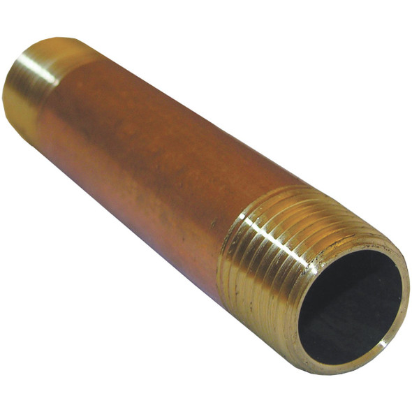 Lasco 1/2 In. x 6 In. Brass Nipple 17-9461 Lasco 1/2 In. x 6 In. Brass Nipple 17-9461