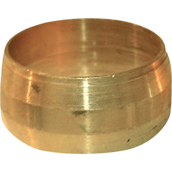 Lasco 5/8 In. Brass Compression Sleeve (2-Pack) 17-6057
