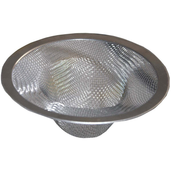 Lasco 1 In. Stainless Steel Bathroom Sink Drain Strainer 03-1386