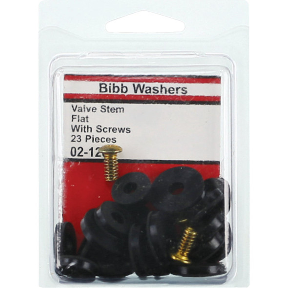 Lasco Various Black & Brass Assortment Flat Faucet Washers & Screws 02-1263 403285