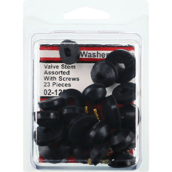 Lasco Various Black & Brass Beveled Faucet Washer 02-1265 403287