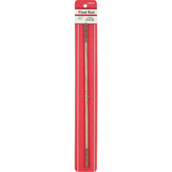 Lasco 12 In. Brass Float Rod