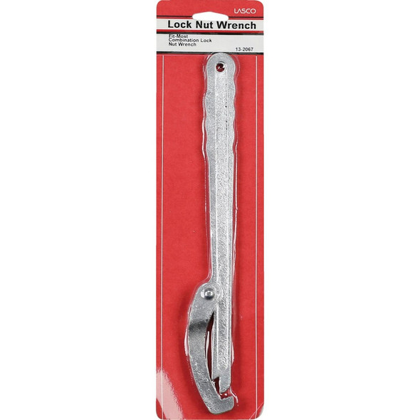 Lasco 12.25 In. Die Cast Bright Plated Plumber's Wrench 13-2067 402315