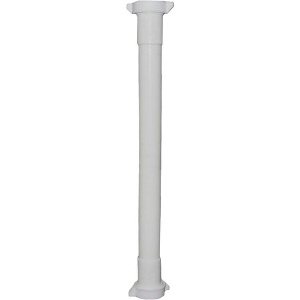 Lasco 1-1/4 In. OD x 16 In. L White Plastic Double-End Extension Tube 03-4347