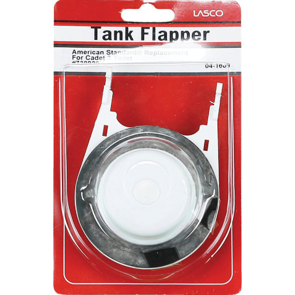 Lasco American Standard Cadet 3 In. Rubber Toilet Flapper with Chain 04-1609 402014