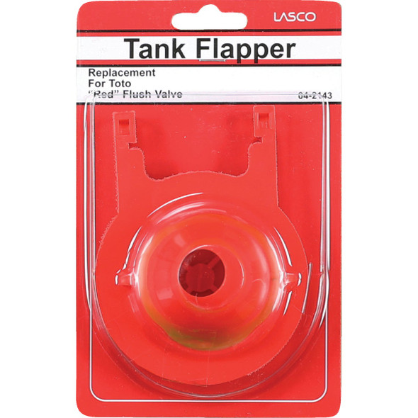 Lasco TOTO Style 3 In. Rubber Flapper with Chain Lasco TOTO Style 3 In. Rubber Flapper with Chain