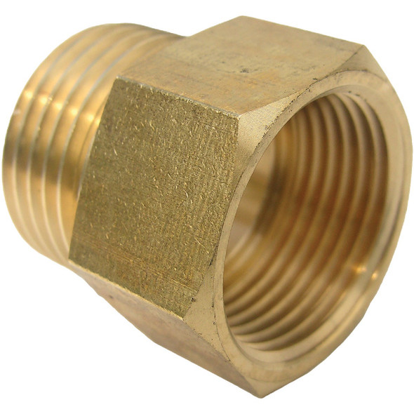 Lasco 3/4 In. MHT x 3/4 In. FIP Brass Adapter 15-1713
