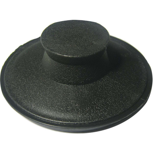 Lasco 3.50 In. Dia. Black Plastic Disposer Stopper 39-9013