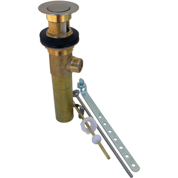 Lasco 1-1/4 In. Satin Nickel Brass Pop-Up Assembly 03-4627