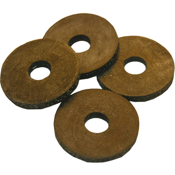 Lasco 1.13 In. Round Cloth Inserted Black Rubber Tank to Bowl Washers (4 Ct.)