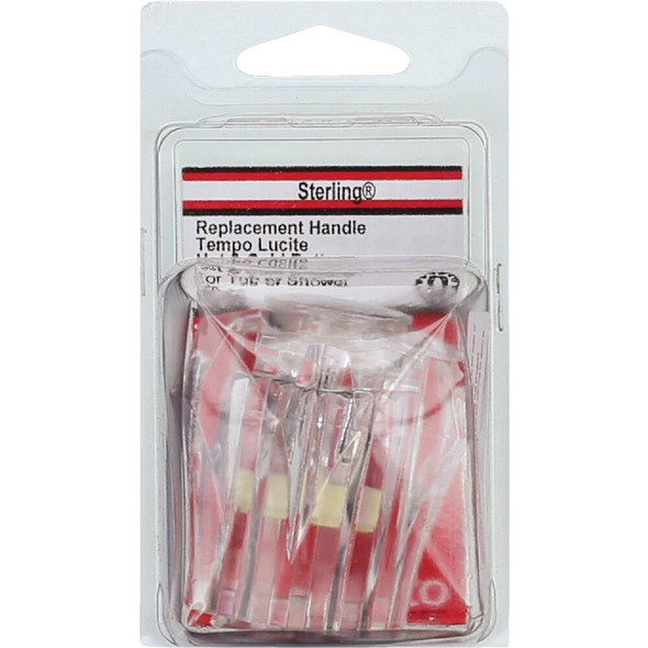 Lasco Sterling Hot & Cold Clear Tub & Shower Handle Kit HC-90 404197