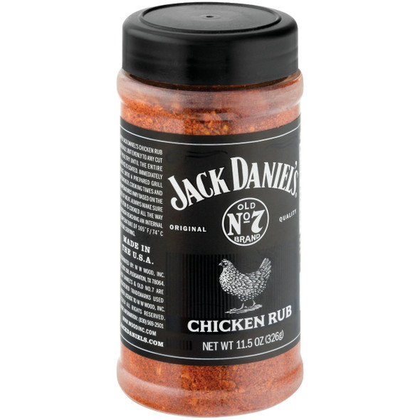 Jack Daniel's 11.5 Oz. Barbecue Chicken Rub Shake Spice Jack Daniel's 11.5 Oz. Barbecue Chicken Rub Shake Spice