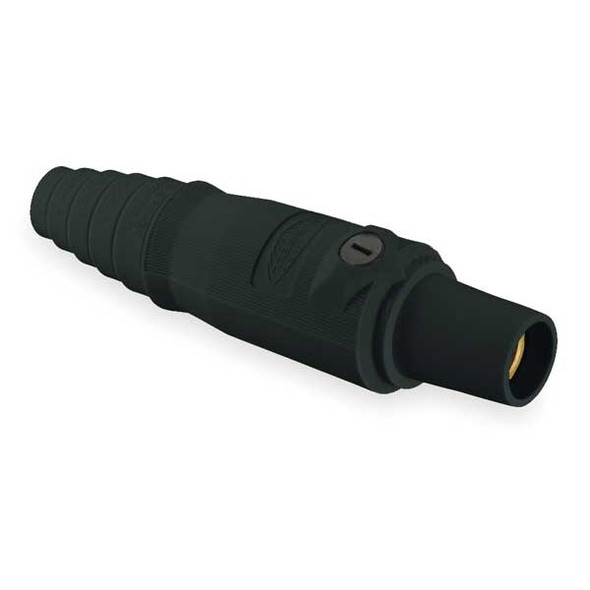 Hubbell Wiring Device-Kellems Connector,Black,300 A,Female HBL300FBK Hubbell Wiring Device-Kellems Connector,Black,300 A,Female HBL300FBK