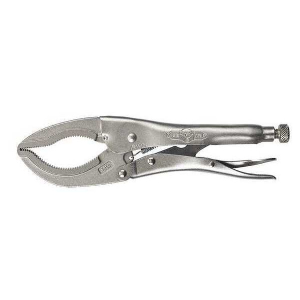 Irwin Locking Plier,Plain Grip,12" L 12LC