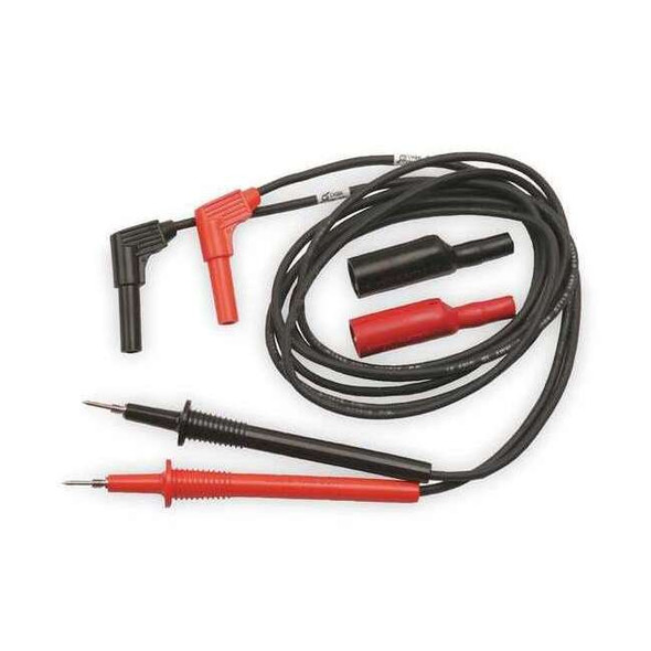 Simpson Electric TestLeads,Blk/Rd,1000V,Silicone,4ft,PR 00043