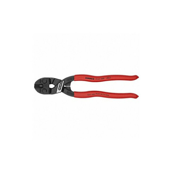 Knipex Mini Bolt Cutter,Steel,8 In. L 71 41 200 SBA