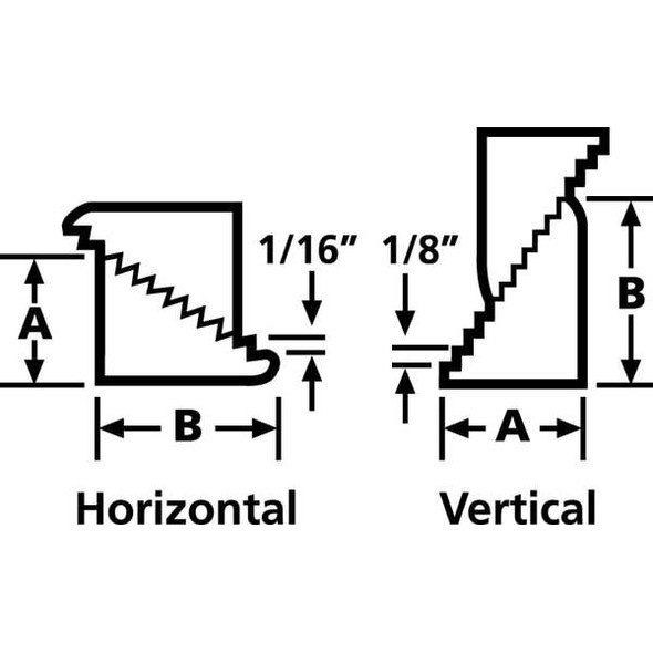 Te-Co Step Block,1 In,3/4 to 1 5/8 In 40102