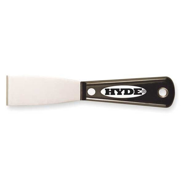 Hyde Putty Knife, Stiff, 1-1/2", Carbon Steel 02150