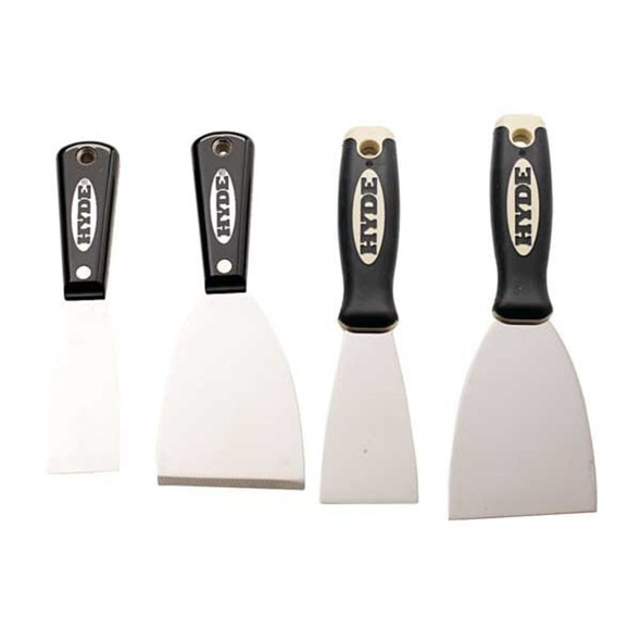 Hyde Putty Knife, Stiff, 1-1-2", Carbon Steel 02150