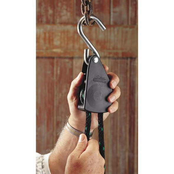 Rope Ratchet Rope Ratchet,Hook,15 ft.L,Polypropylene 10035