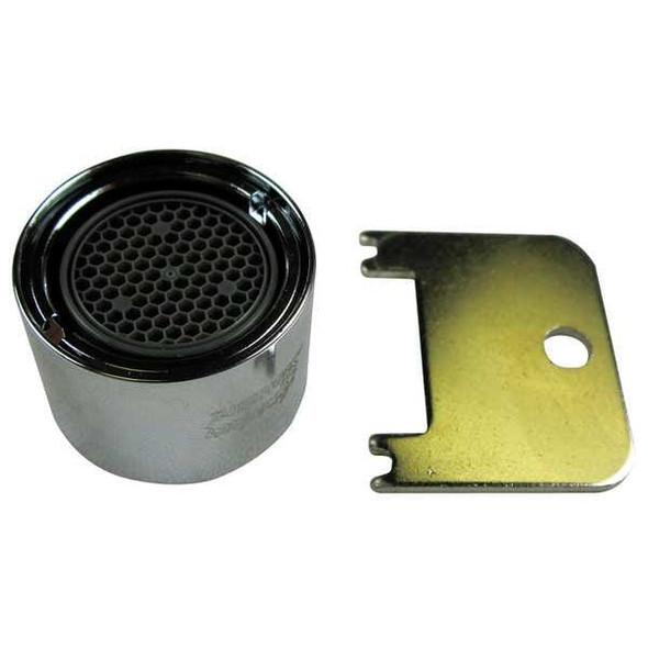 1 gpm Outlet, 15/16" Thread Size, Polished Chrome, Metal