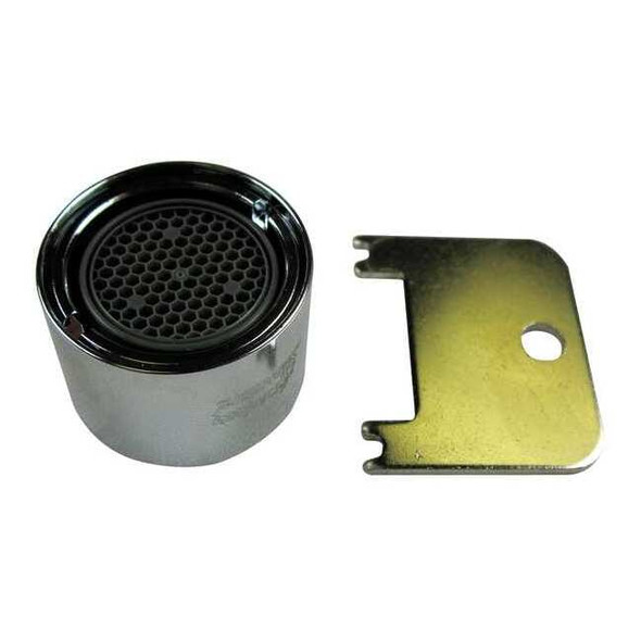 1 gpm Outlet, 15/16" Thread Size, Polished Chrome, Metal