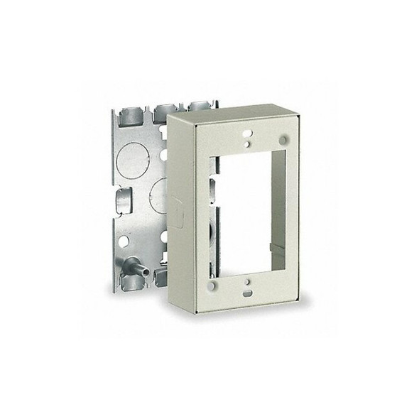Hubbell Wiring Device-Kellems Switch and Receptacle Box,Ivory HBL5748IVA