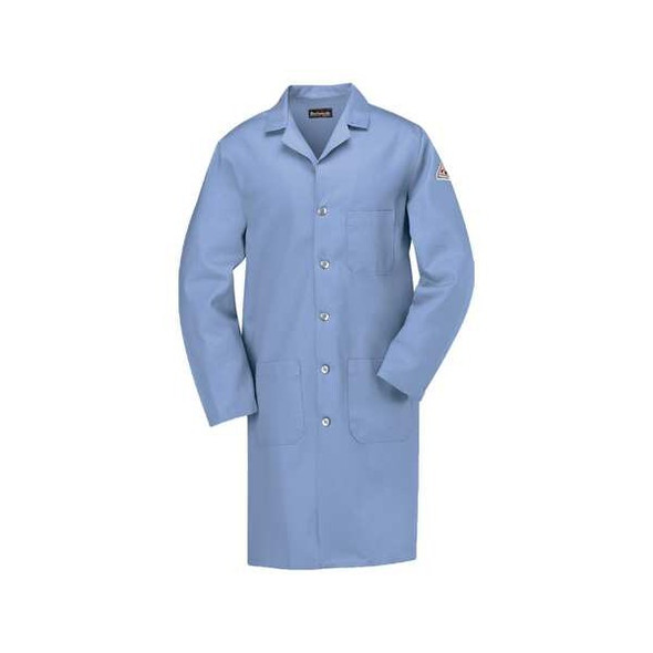 Bulwark FR Coat, 7.7 cal/sq cm, 2XL, 7 oz Cotton, Buttons Closure KEL2LB RG XXL