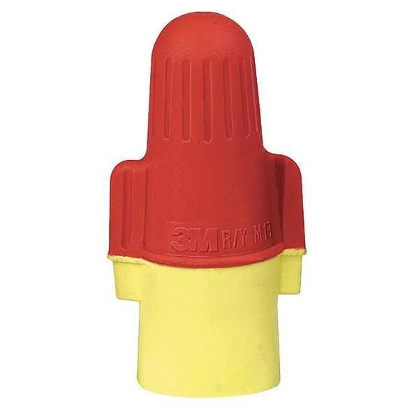 3m Twist On Wire Connector,600 V,PK100 R/Y+BOX 3m Twist On Wire Connector,600 V,PK100 R/Y+BOX